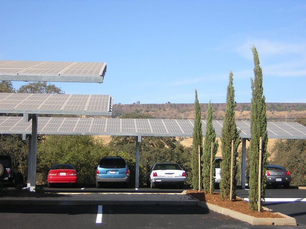 Ombrière de parking